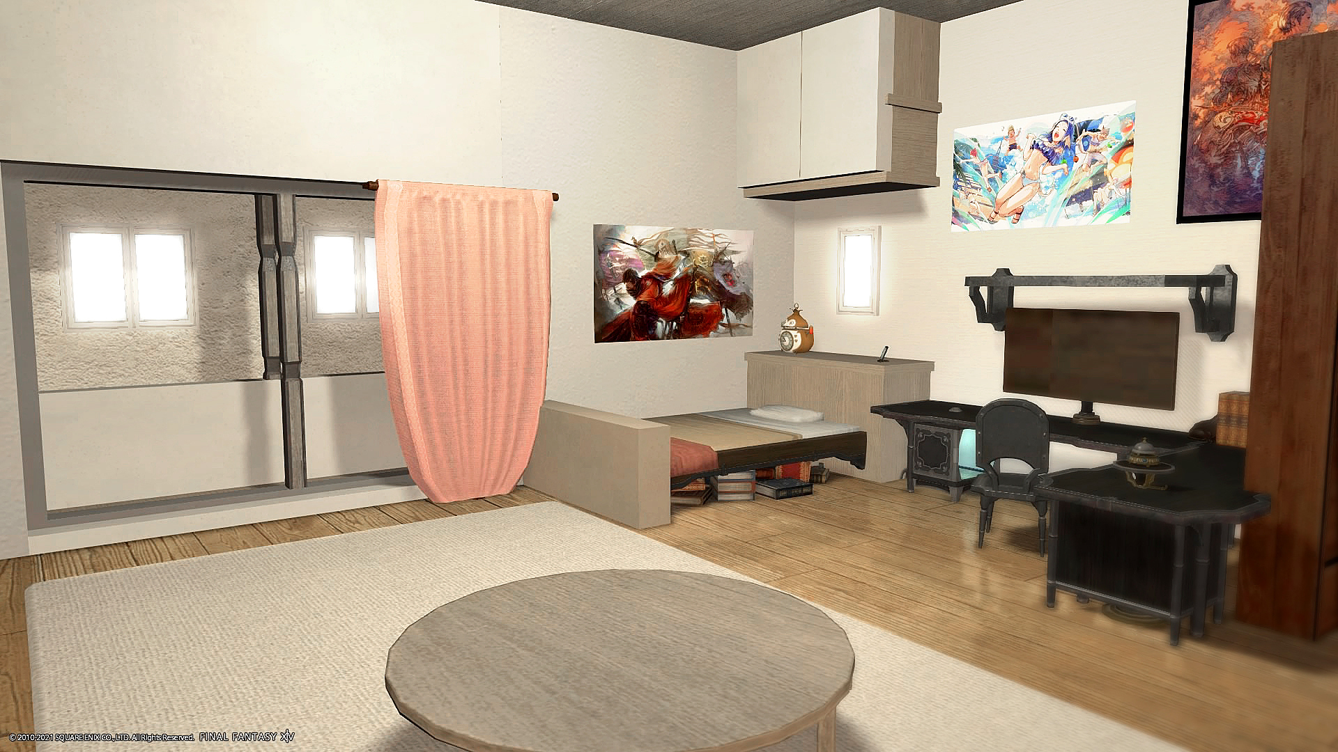 引きこもりff14オタクの部屋 Housing Snap